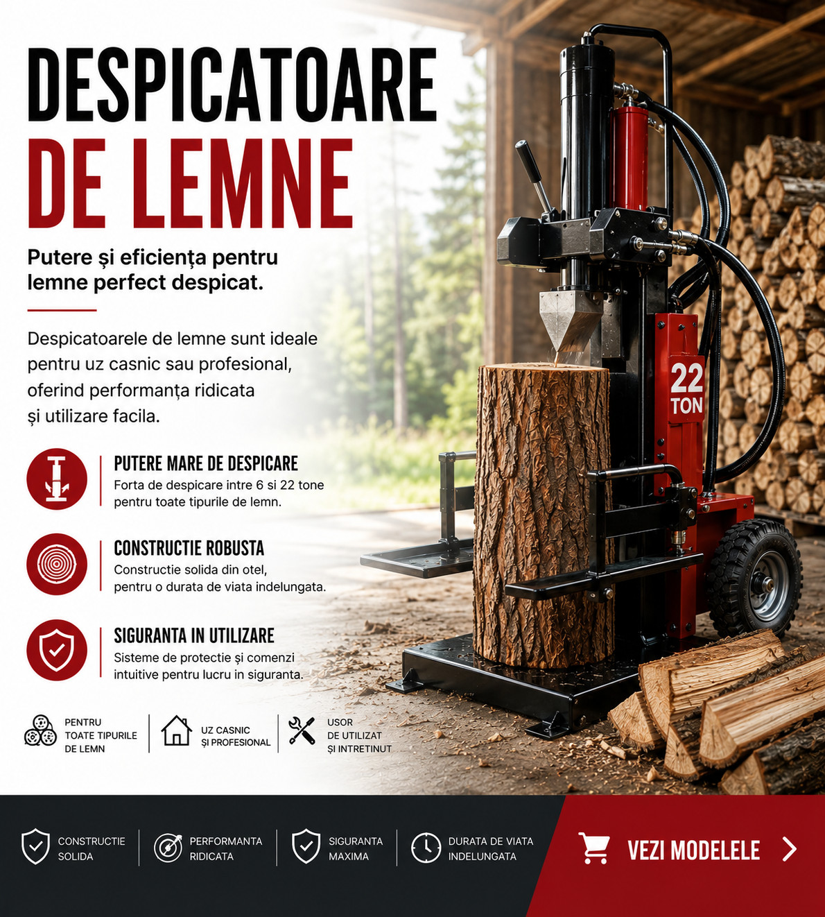 Despicatoare de lemne