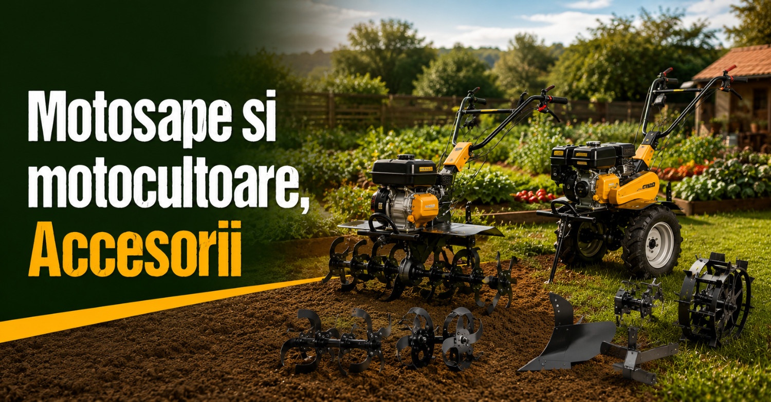 Motosape si Motocultoare