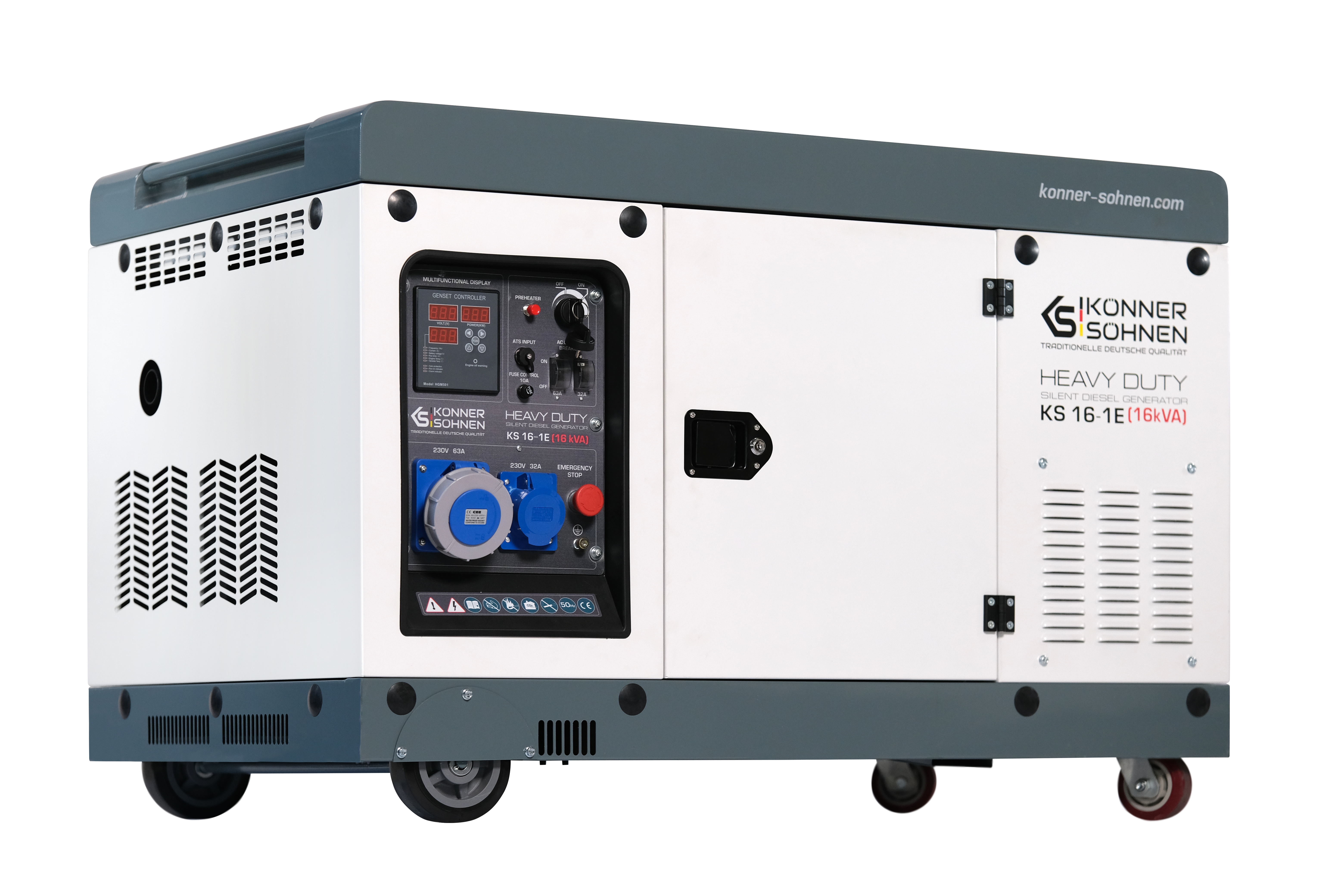 Generatoare insonorizate - Generatore diesel KS 16-1E