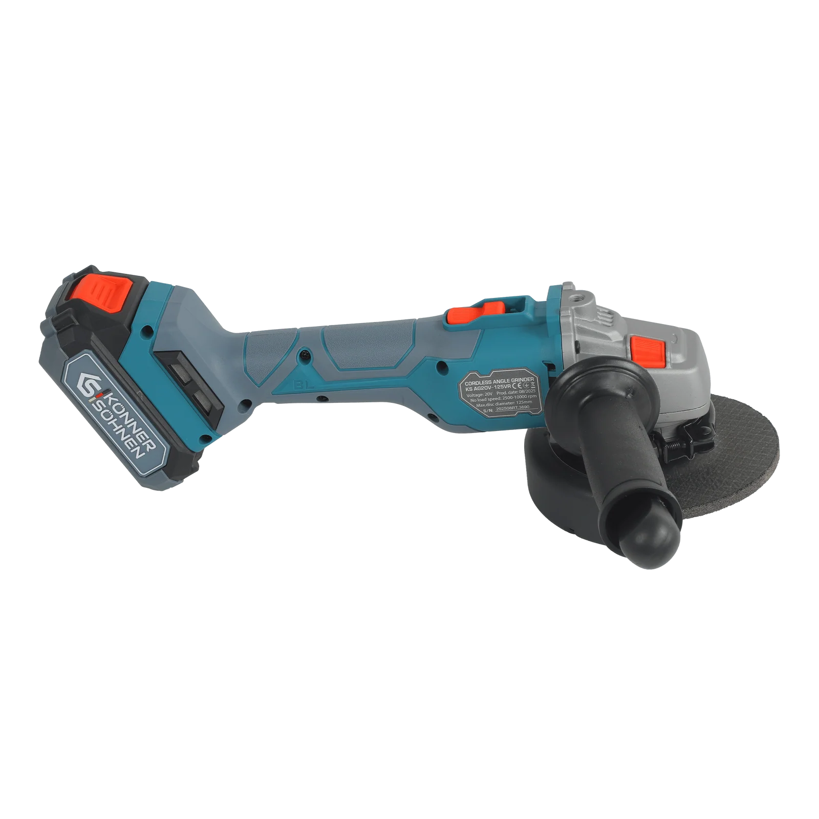 Set Master 3-in-1 fara fir Konner & Sohnen KS RHAGD 20V SET 3, 20 V, 2 acumulatori 4 Ah, geanta [19]