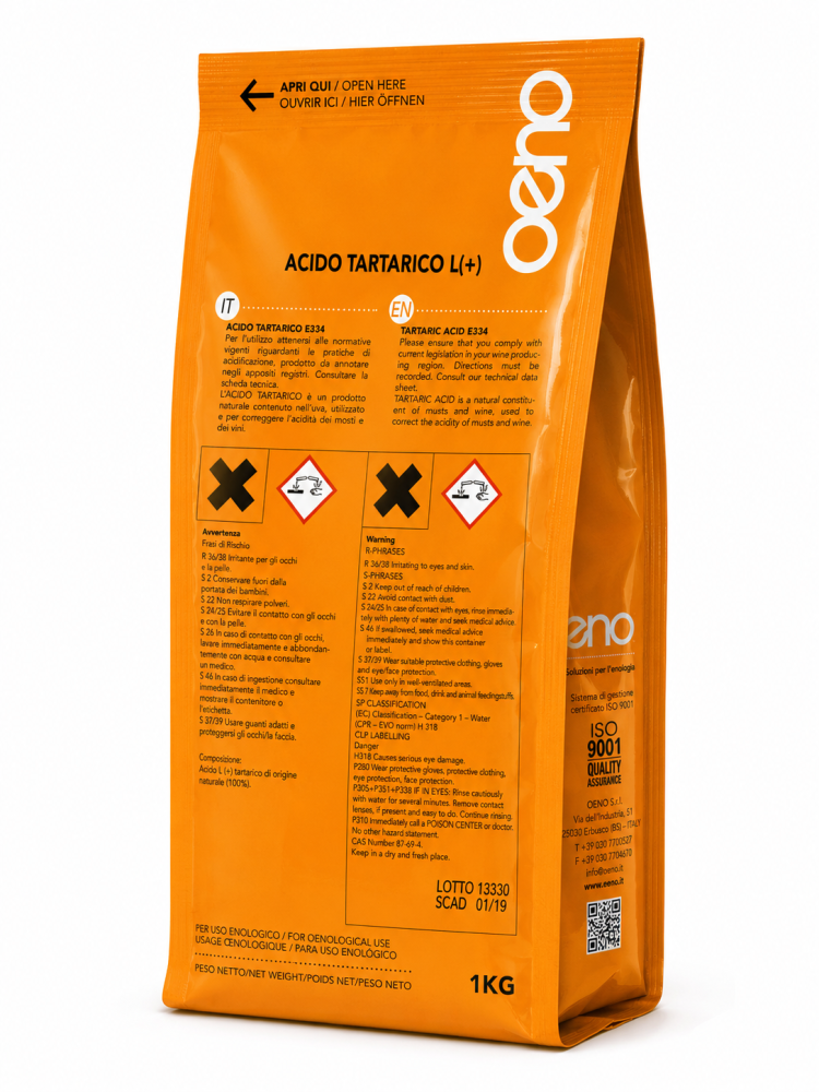 Acid tartric OENO, 1 kg [2]