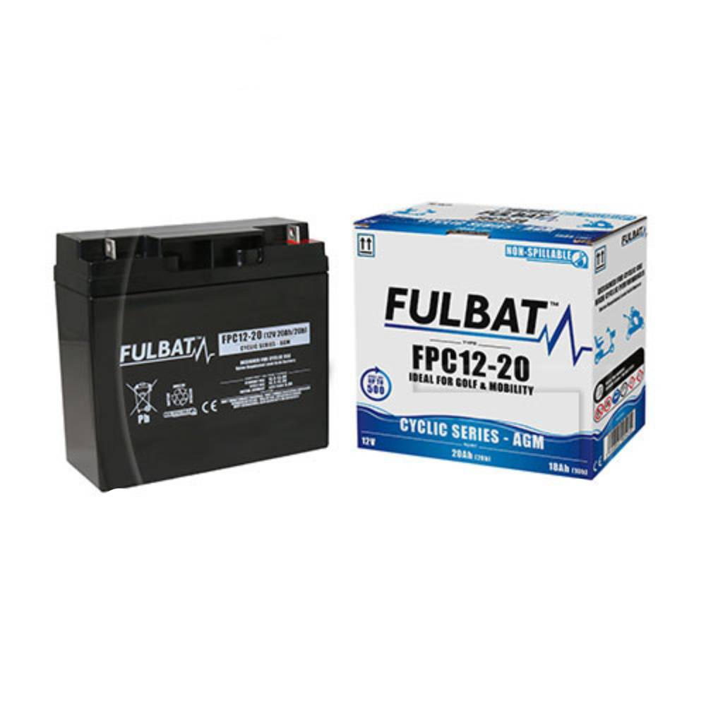 Acumulator fara intretinere AGM, FULBAT CYCLIC FPC12-20, 12V, 20 Ah [2]