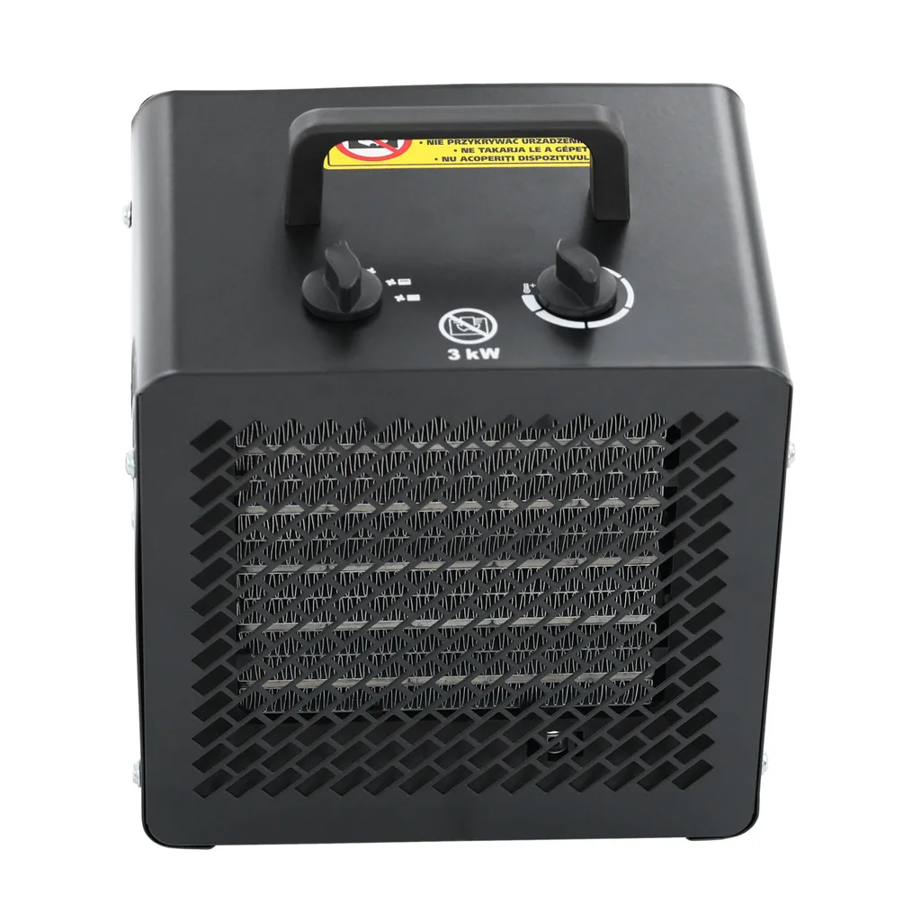 Aeroterma electrica HECHT 3545, 230 V, 3000 W, debit aer 238 mc/h, suprafata incalzita 30 mp [3]