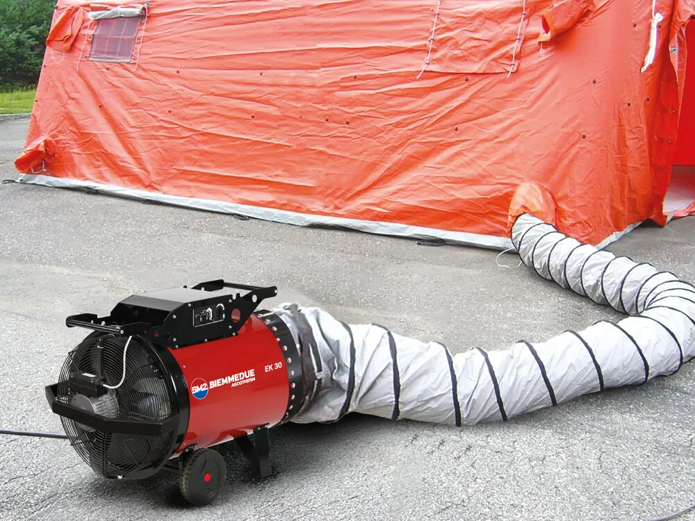 Aeroterma electrica trifazata Biemmedue EK 10 C, 10 kW, debit aer 1500 mc/h [6]