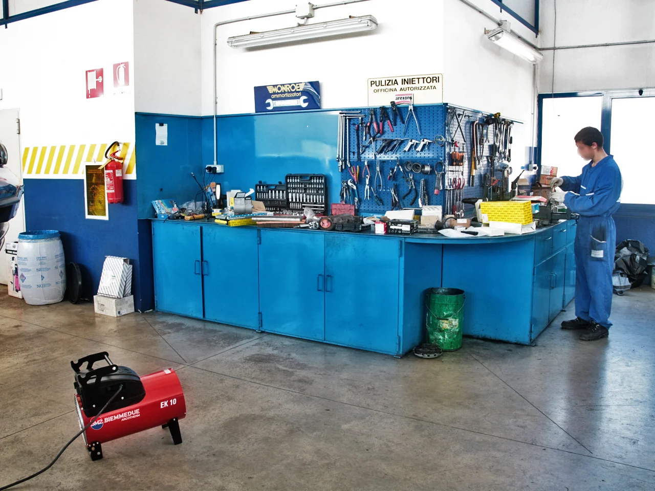 Aeroterma electrica trifazata Biemmedue EK 15 C, 15 kW, debit aer 2000 mc/h [4]