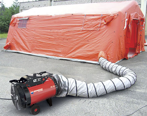 Aeroterma electrica trifazata Biemmedue EK 22 C, 22 kW, debit aer 3050 mc/h [5]