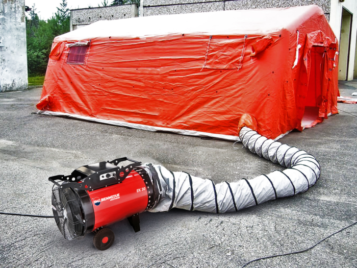 Aeroterma electrica trifazata Biemmedue EK 30 C, 30 kW, debit aer 5100 mc/h [7]