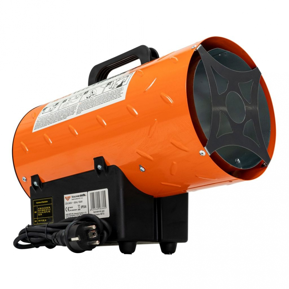 Aeroterma pe gaz Ruris Vulcano 881S, 10 kW, debit aer 320 mc/h, 34120 BTU [3]
