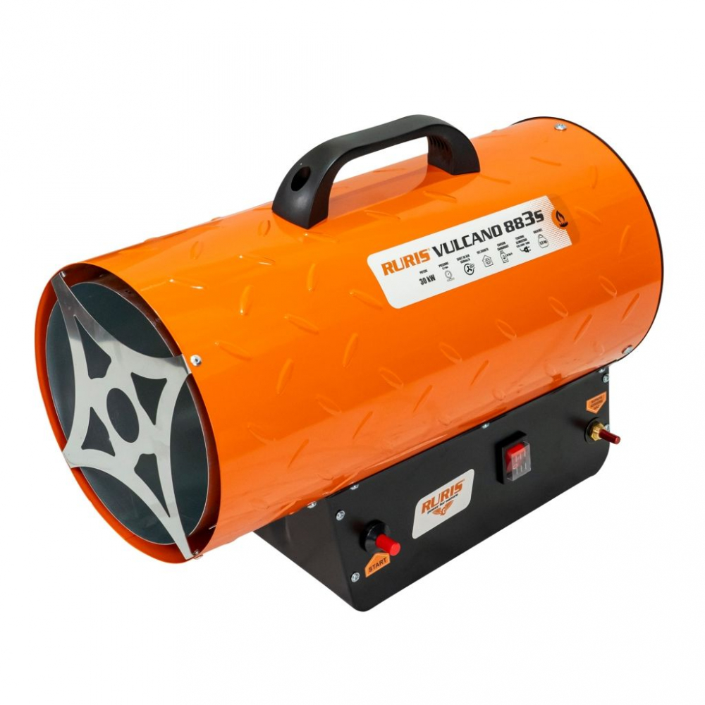 Aeroterma pe gaz Ruris Vulcano 883S, 30 kW, debit aer 650 mc/h, 102360 BTU [4]
