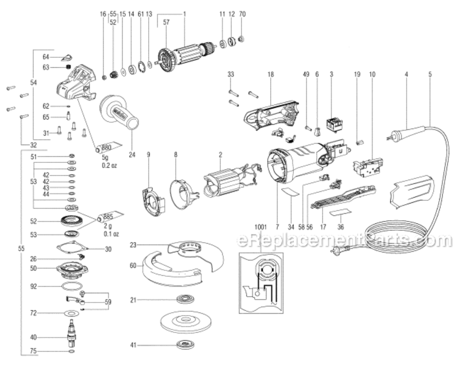 Angrenaj conic Metabo - 316055690 [2]
