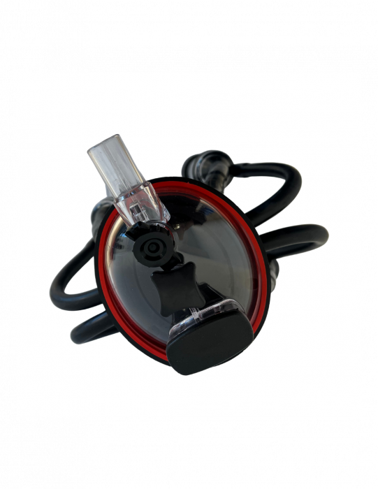 Ansamblu colector bovine, oval, 240 cc, carcasa inox [4]