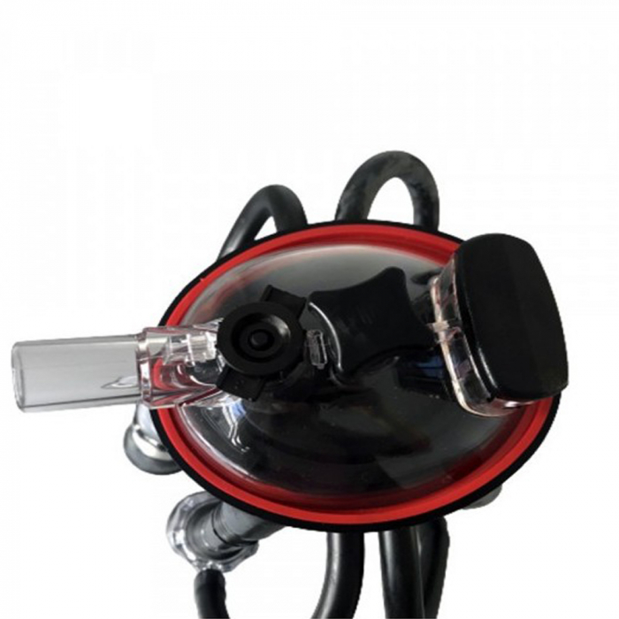 Ansamblu colector bovine, oval, 240 cc, carcasa plastic [4]