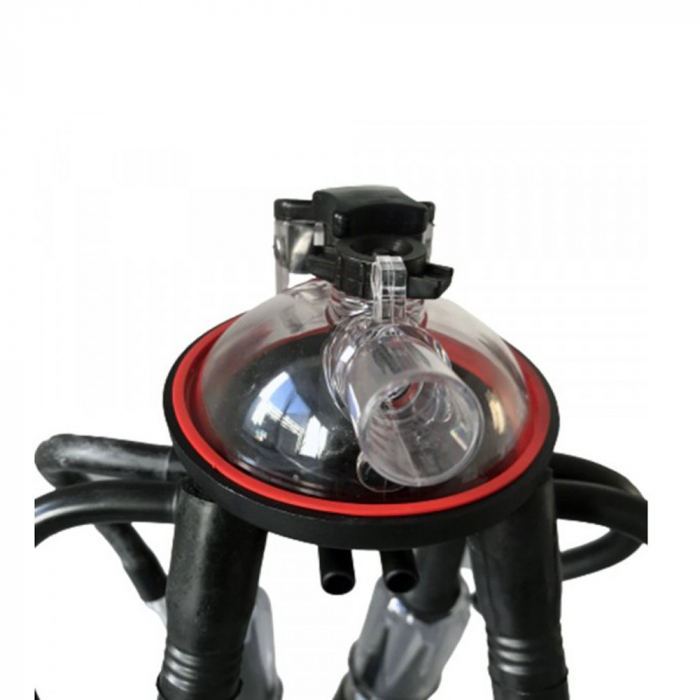 Ansamblu colector bovine, oval, 240 cc, carcasa plastic [3]