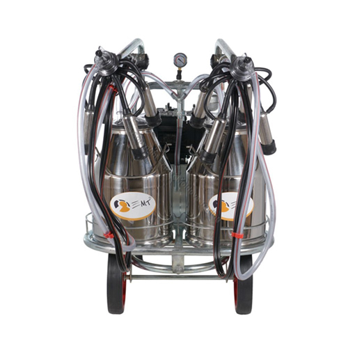 Mulgatoare de vaci EMT, 2 posturi, 2 bidoane inox 30 litri [2]