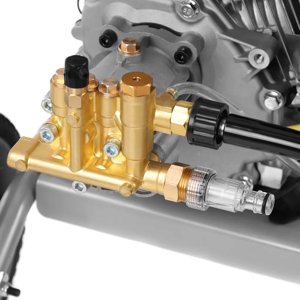 Aparat de spalat cu presiune HECHT 3231, 6.5 CP, benzina, 681 L/h, 207 bar [7]