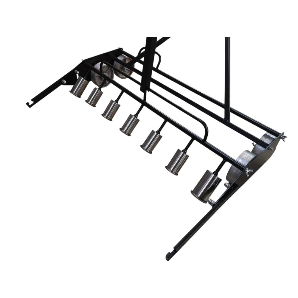 Arzator profesional 7 duze pentru membrana bituminoasa, pe roti, cu rola – KOMA WP7 [7]