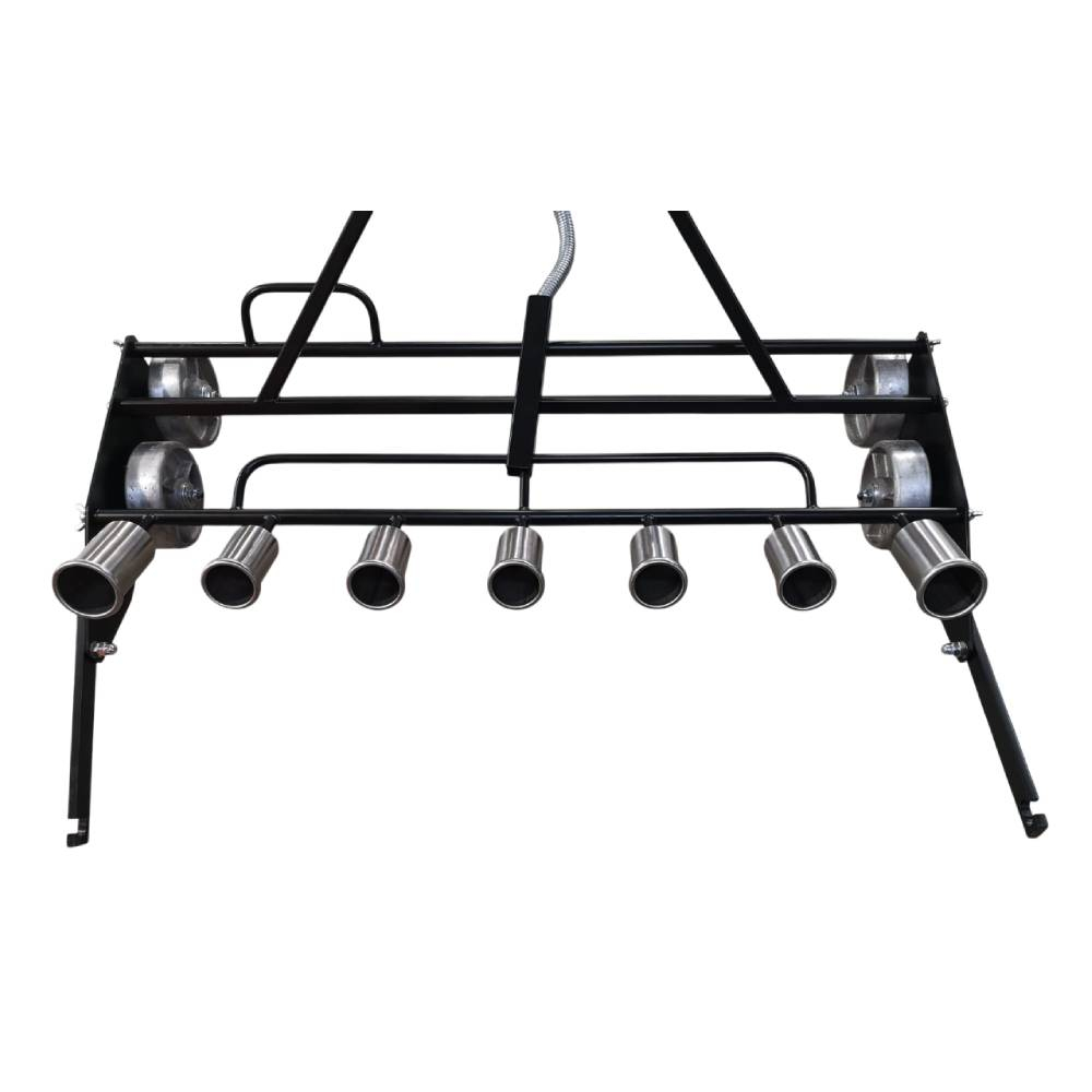 Arzator profesional 7 duze pentru membrana bituminoasa, pe roti, cu rola – KOMA WP7 [9]