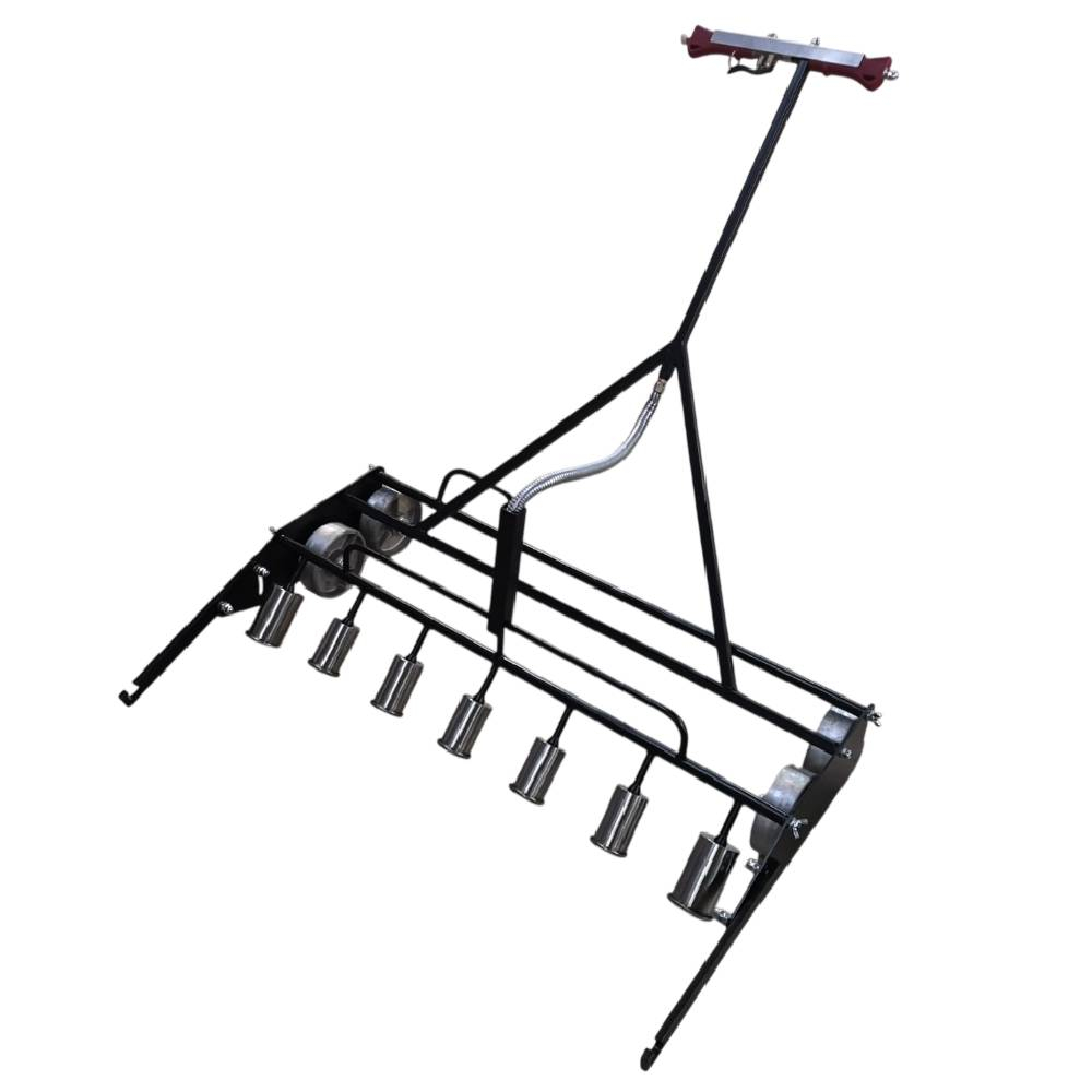 Arzator profesional 7 duze pentru membrana bituminoasa, pe roti, cu rola – KOMA WP7 [5]