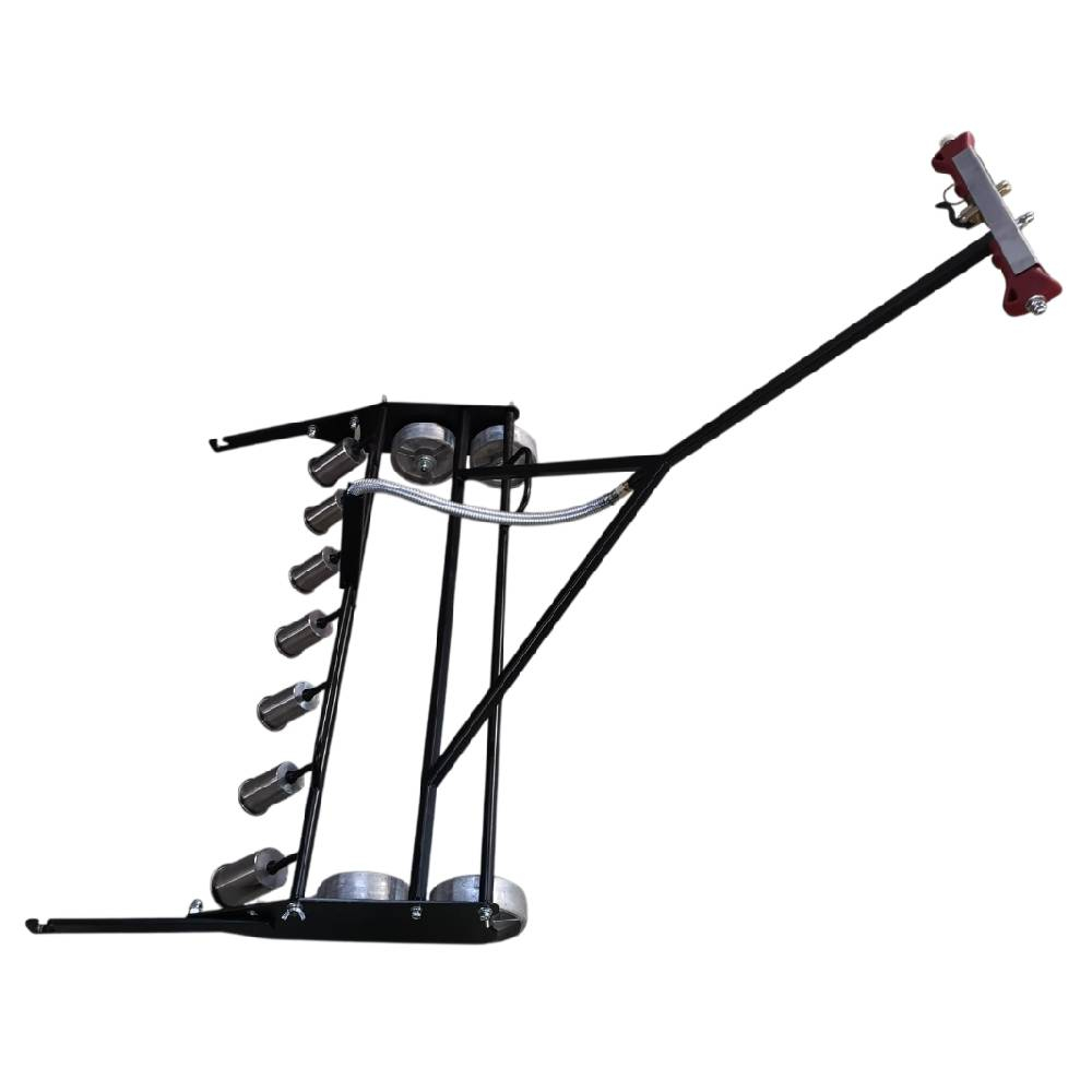 Arzator profesional 7 duze pentru membrana bituminoasa, pe roti, cu rola – KOMA WP7 [6]