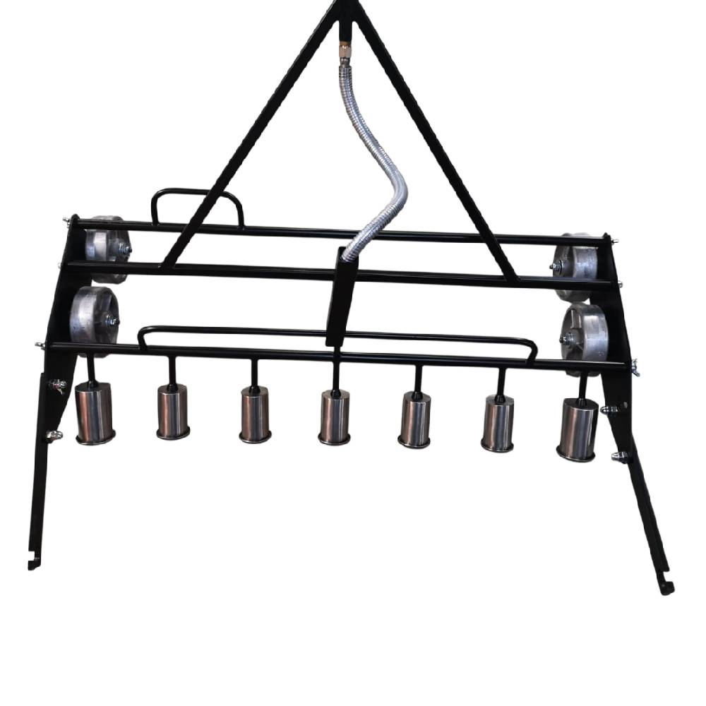 Arzator profesional 7 duze pentru membrana bituminoasa, pe roti, cu rola – KOMA WP7 [8]