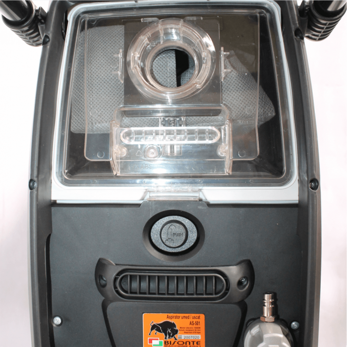 Aspirator uscat-umed, cu functie suflanta Bisonte AS-501, 1600 W, 30 L [6]