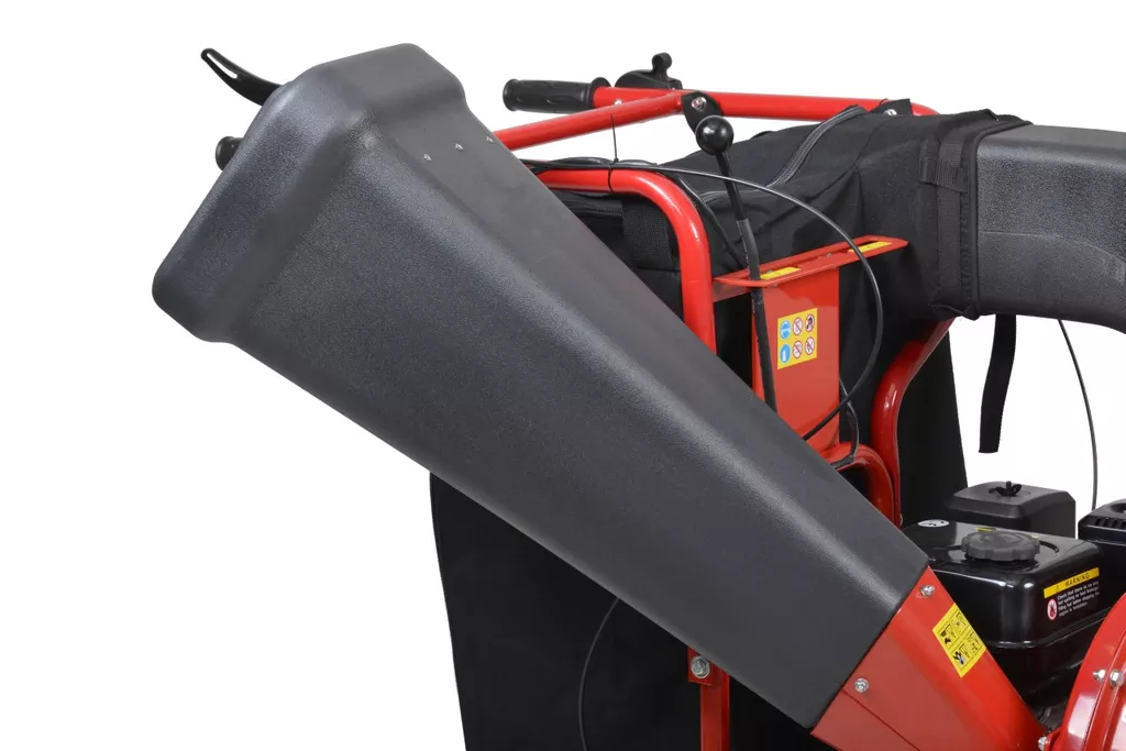 Aspirator frunze si tocator crengi HECHT 8574, 6.5 CP, benzina, 2 + 2 viteze, latime lucru 60 cm [2]