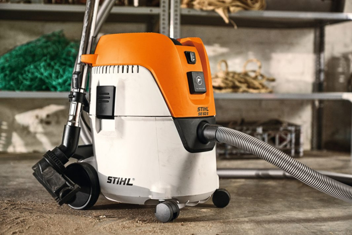 Aspirator umed/uscat Stihl SE 62 E, 1400 W, 210 mbar, 20 L, priza cu conectare automata [4]