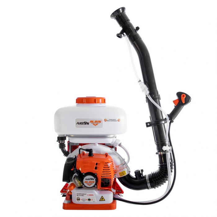 Atomizor Ruris A109S, 41.5 cmc, 3 CP, 14 litri, pompa booster + costum protectie [4]