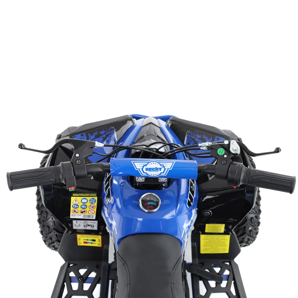 ATV electric HECHT 51060 BLUE, 1060 W, 36V, 12Ah, max. 35 km/h, autonomie 20 km [13]