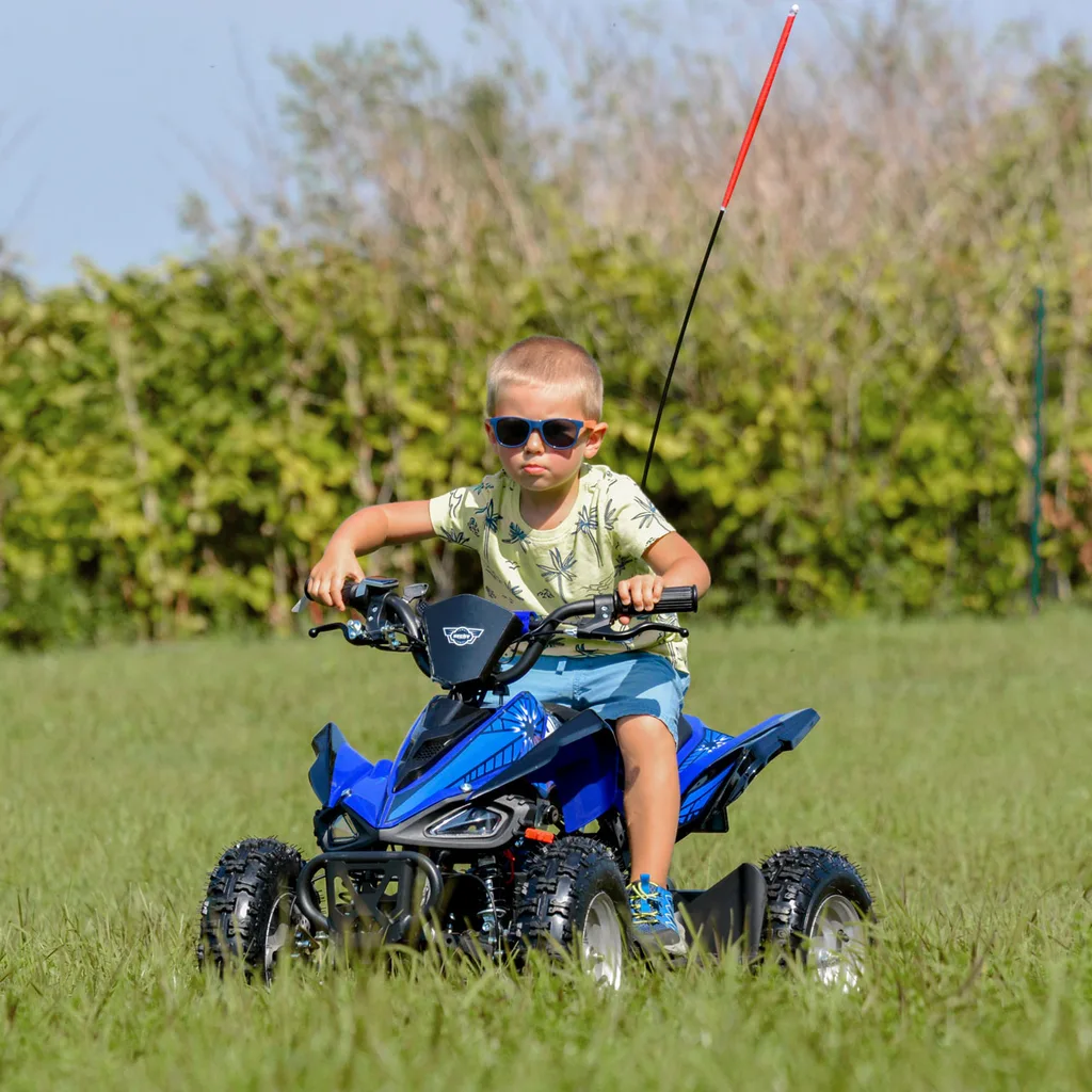 ATV electric HECHT 54100 BLUE, 1000 W, 36V, 12Ah, max. 25 km/h, autonomie 18 km [3]