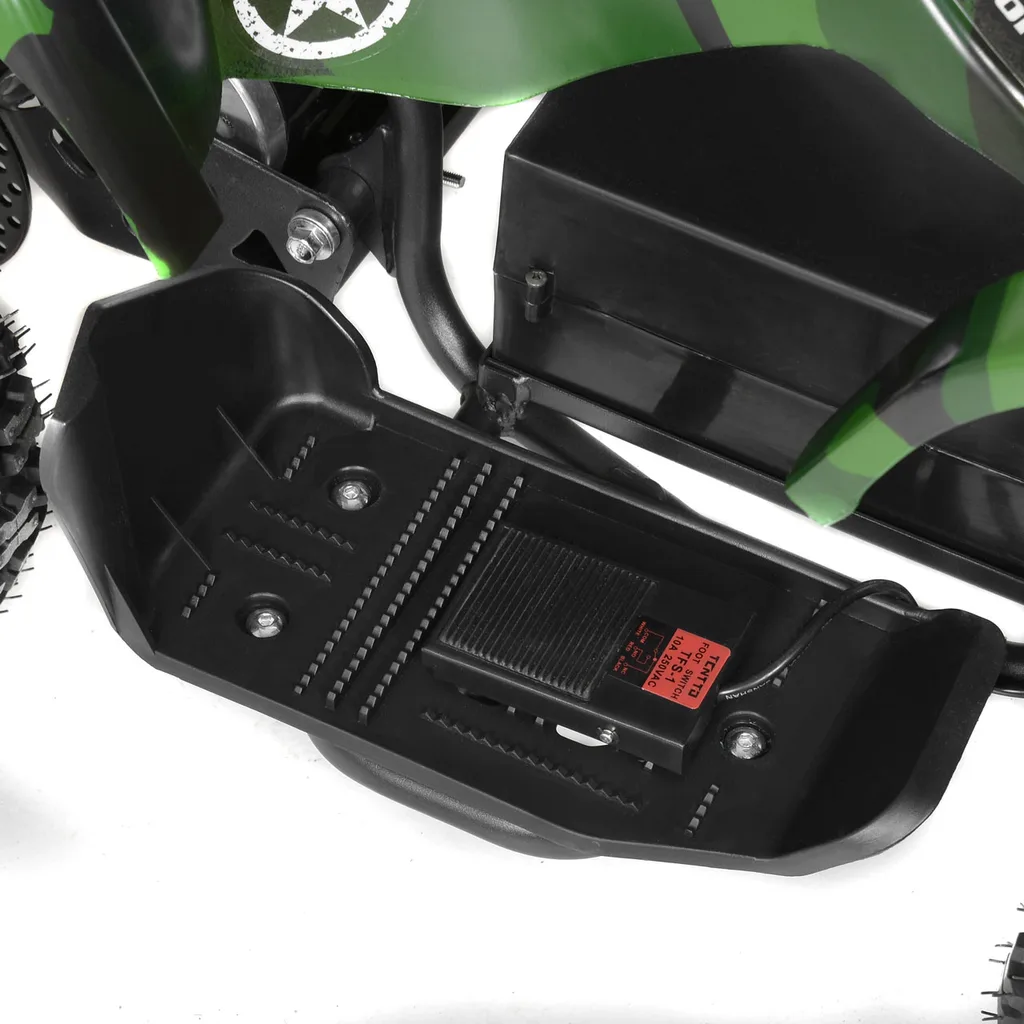 ATV electric HECHT 56100 ARMY, 1000 W, 36V, 12Ah, max. 25 km/h, autonomie 18 km [6]
