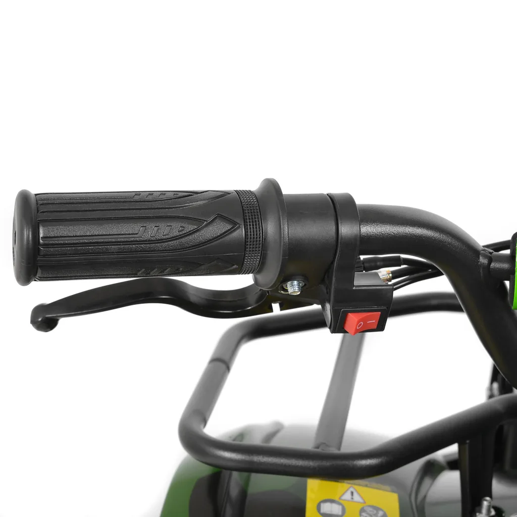 ATV electric HECHT 56100 ARMY, 1000 W, 36V, 12Ah, max. 25 km/h, autonomie 18 km [13]