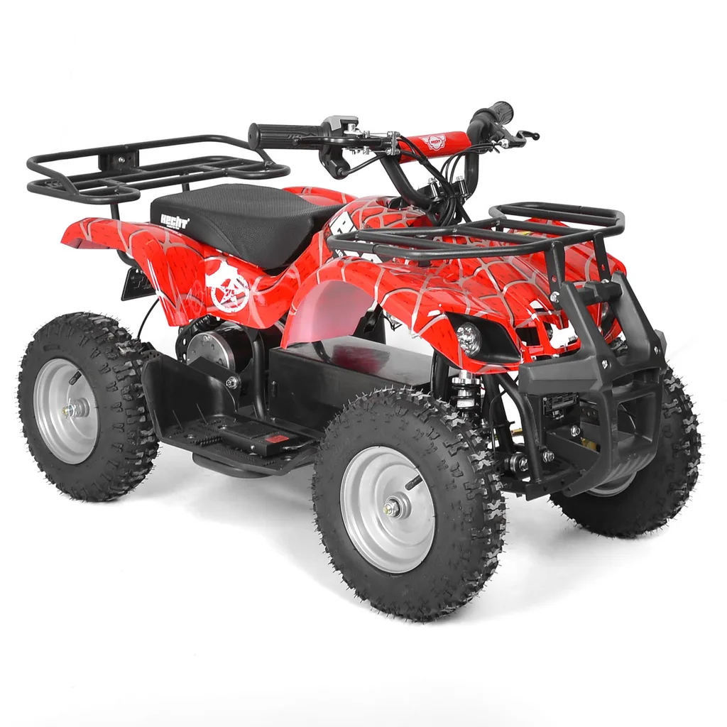 ATV electric HECHT 56100 RED, 1000 W, 36V, 12Ah, max. 25 km/h, autonomie 18 km [1]
