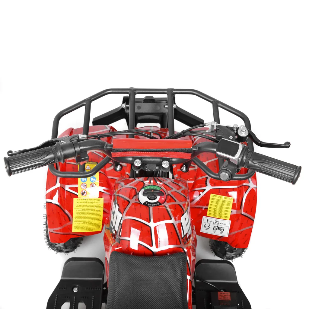 ATV electric HECHT 56100 RED, 1000 W, 36V, 12Ah, max. 25 km/h, autonomie 18 km [4]