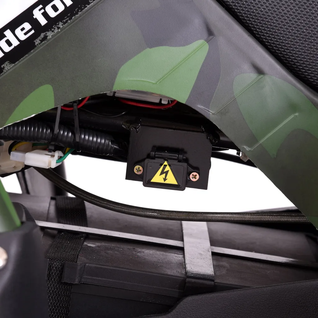 ATV electric HECHT 56155 ARMY, 1200 W, 72V, 20Ah, max. 40 km/h, autonomie 46 km, omologat COC [6]