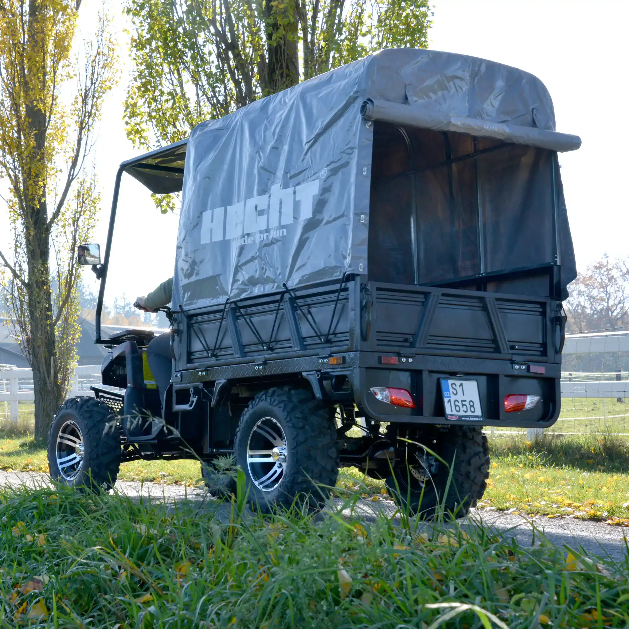 ATV electric utilitar cu platforma HECHT CARGO, 3000 W, 72V, 62Ah, max. 50 km/h, omologat COC [28]