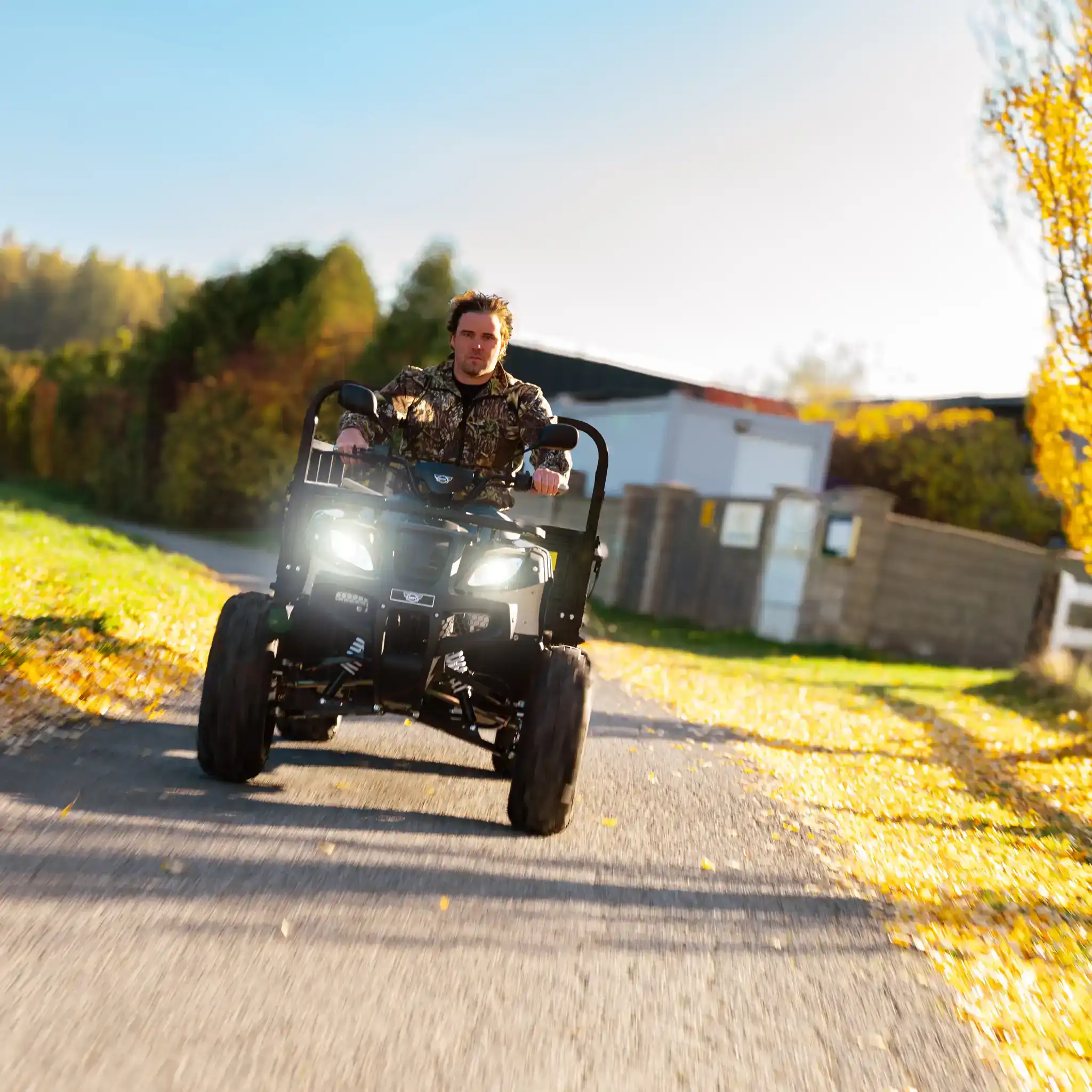 ATV electric utilitar cu platforma HECHT FARMIS, 3000 W, 72V, 52Ah, max. 53 km/h [18]