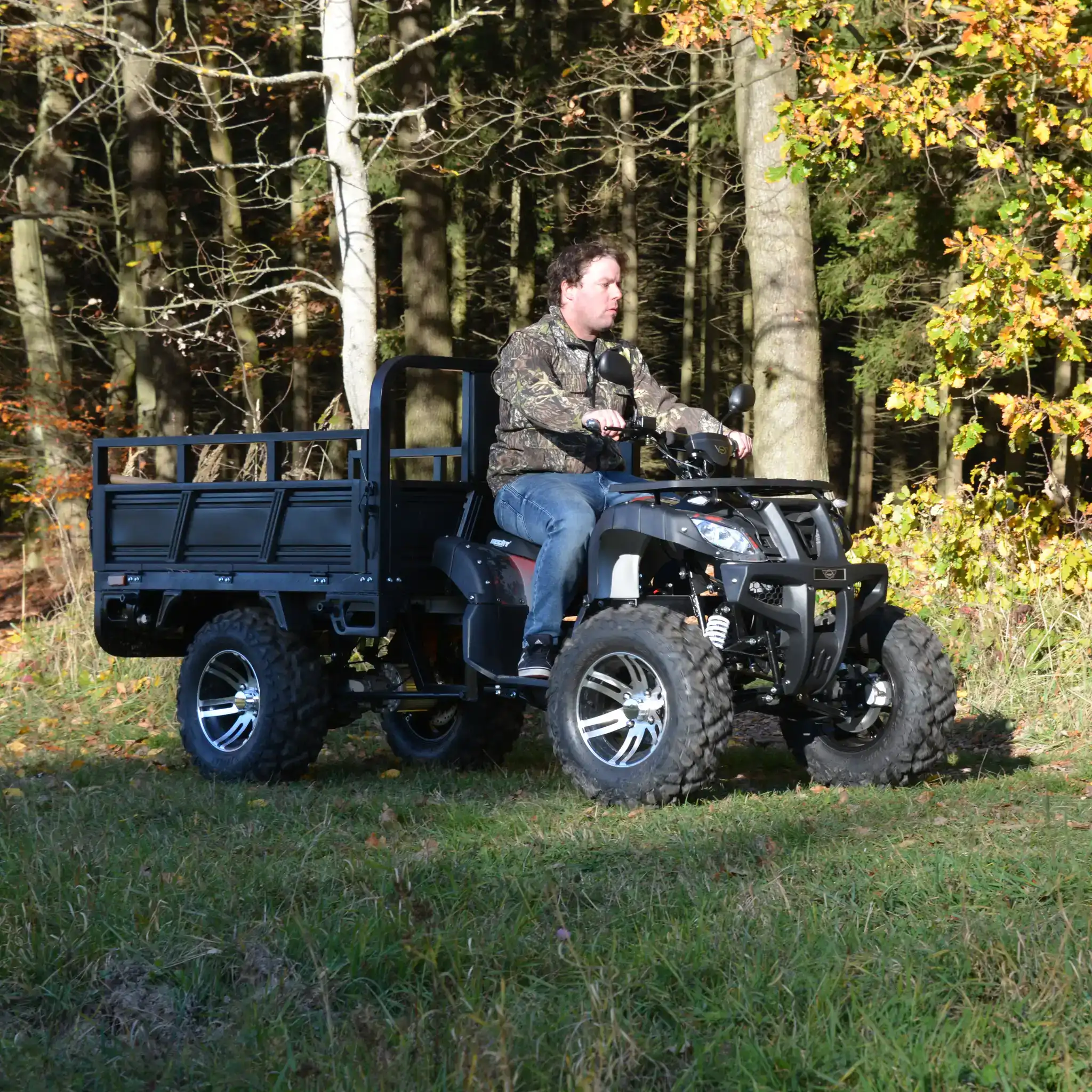 ATV electric utilitar cu platforma HECHT FARMIS, 3000 W, 72V, 52Ah, max. 53 km/h [17]