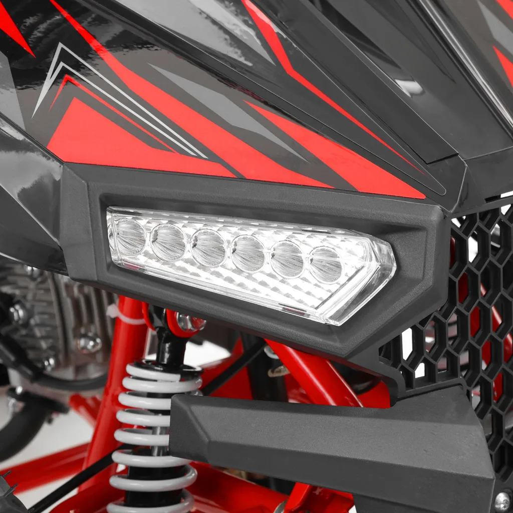 ATV pe benzina HECHT 56110 RED, 6.6 CP, 110 cmc, motor 4 timpi, max. 55 km/h [7]