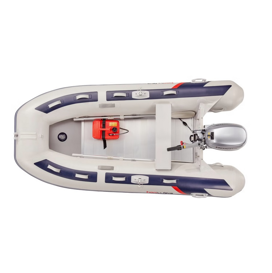 Barca pneumatica cu podina din aluminiu Honda Honwave T30-AE3, 2.97 metri, capacitate 4 persoane, max. 610 kg [2]