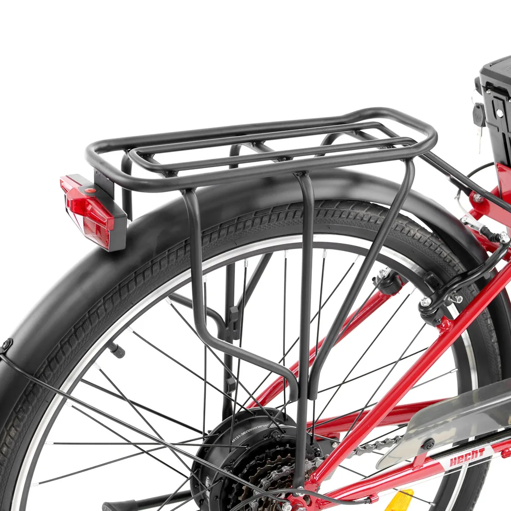Bicicleta electrica HECHT RUNNIS, 250 W, 36V, 10.4Ah, 6 viteze, cadru otel 26", roti 26", autonomie 40-50 km [3]