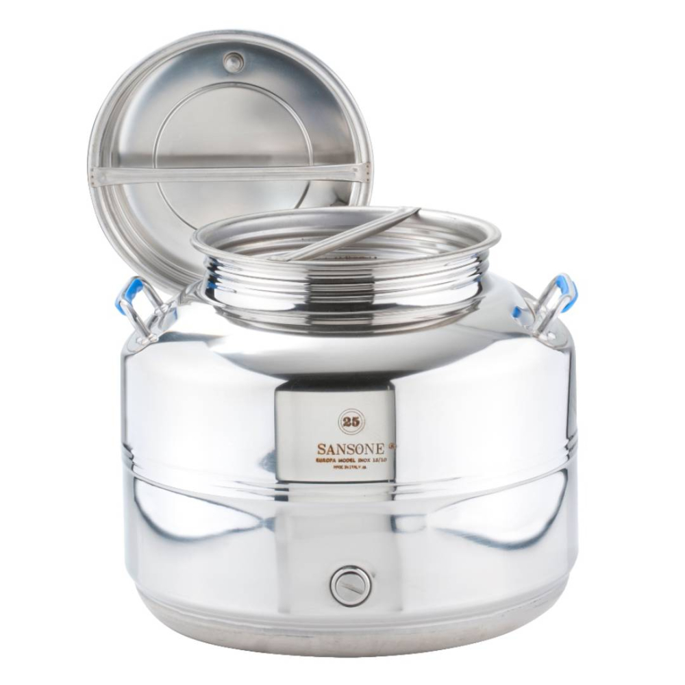 Bidon din inox alimentar Sansone model "Europa" [2]