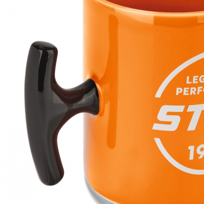 Cana din portelan, cu maner aplicat Stihl [2]