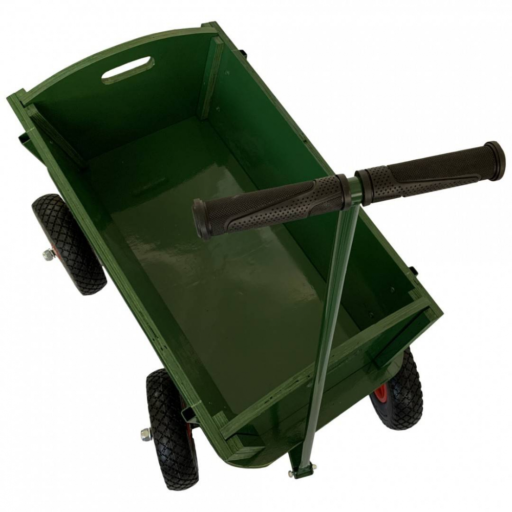 Carucior cu roti pline pentru gradina, VivaTechnix VMD-1008, max. 150 kg [6]