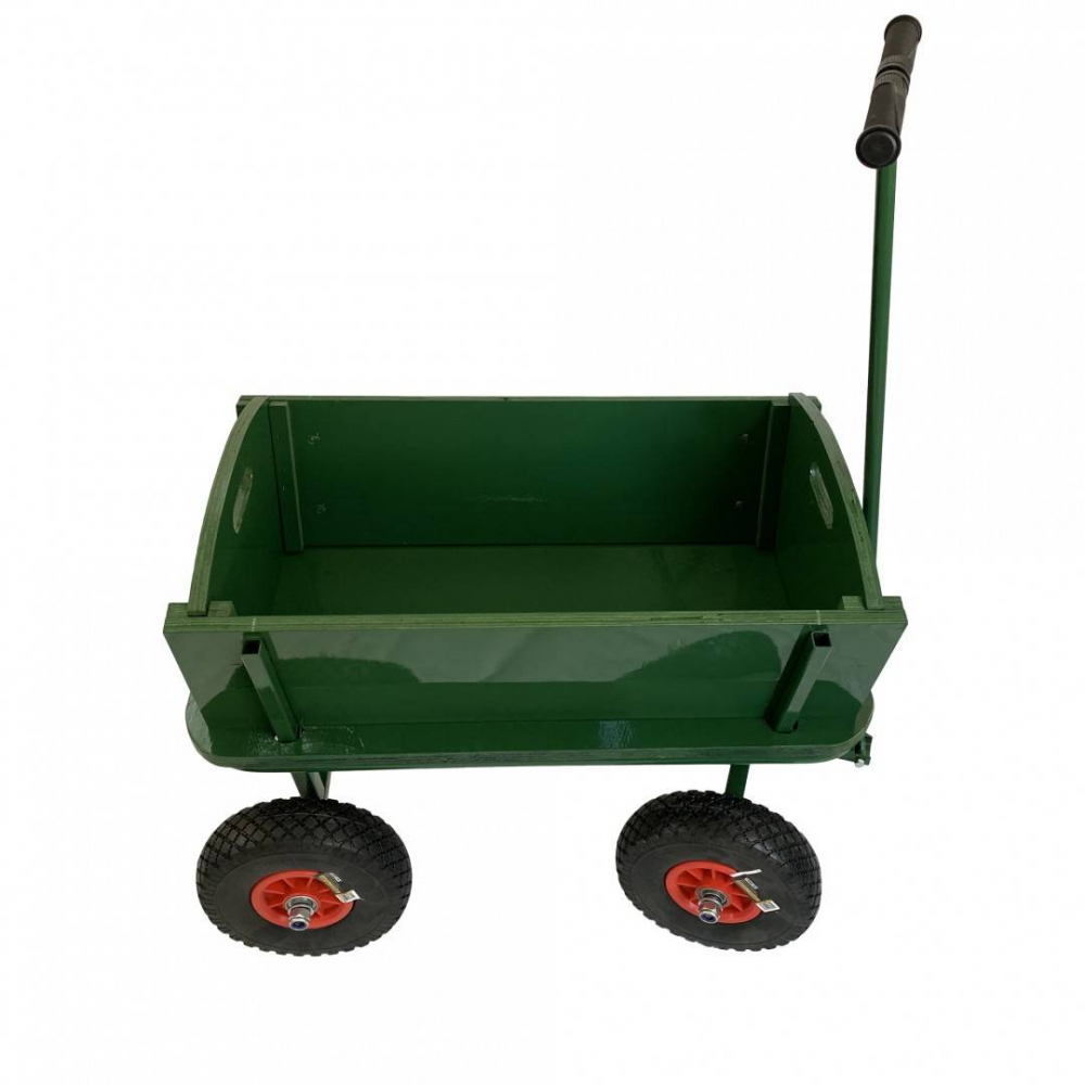 Carucior cu roti pline pentru gradina, VivaTechnix VMD-1008, max. 150 kg [4]