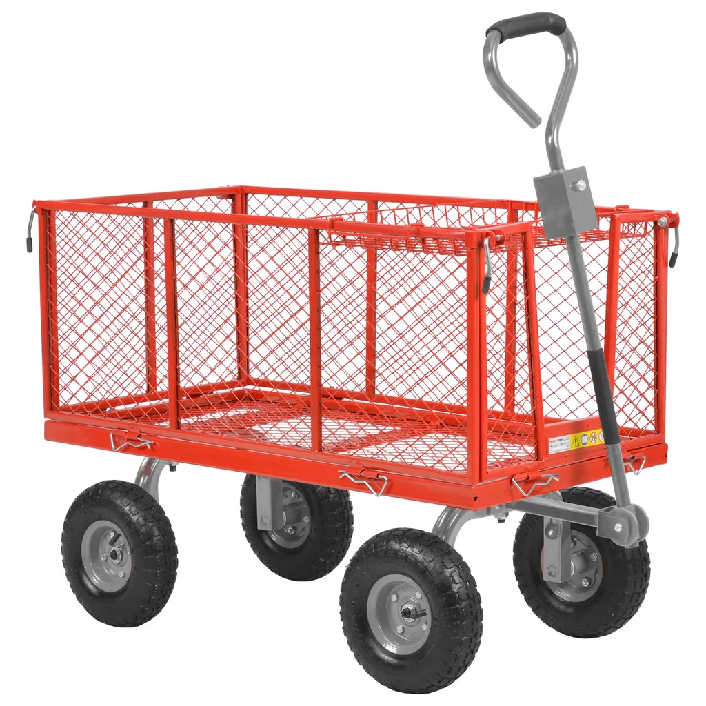 Carucior de gradina HECHT 52184, 970 x 515 x 420 mm, max. 250 kg, capacitate 180 L [2]