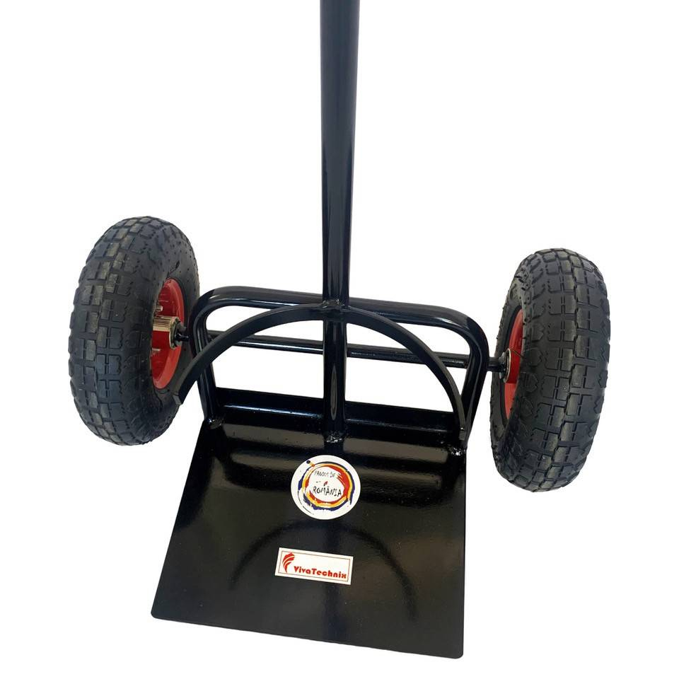 Carucior pentru transportat butelie gaz, VivaTechnix VMD-1028, 56 x 40 x 117 cm, max. 50 L [2]
