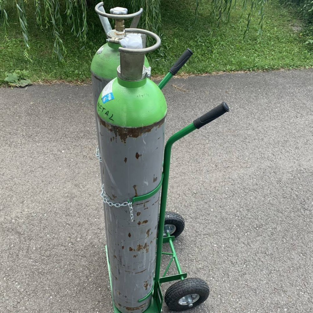 Carucior pentru transportat 2 butelii de gaz VivaTechnix VMD-1015, max. 100 kg [7]