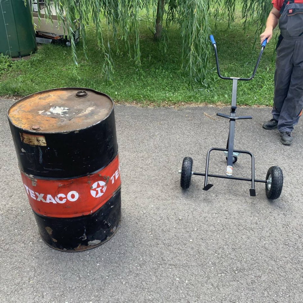 Carucior pentru transportat butoaie sau stupi VivaTechnix VMD-1016, max. 250 kg [4]