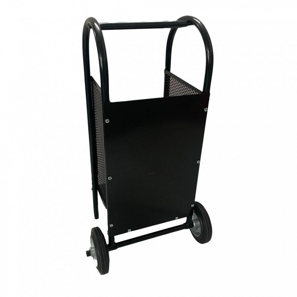 Carucior pentru transportat si depozitat lemne VivaTechnix VMD-1019, max. 40 kg, Negru [2]